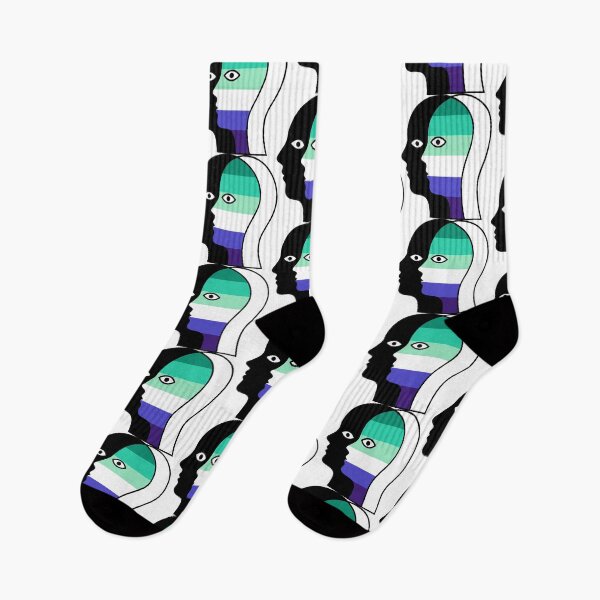 Item preview, Abstract Overlapping Faces- Gay Men's Identity Line Art designed and sold by Cannaxes Studio.