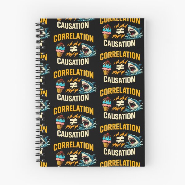Item preview, Correlation Does Not Equal Causation Funny Data Science Design designed and sold by TeeTimeTreasure.