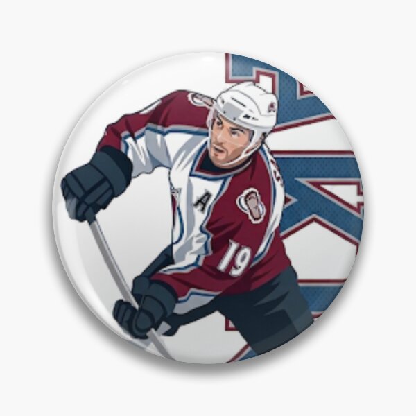 Item preview, Joe Sakic #19 - Colorado Hockey Legend - Retro 90s Style Art designed and sold by Thogan0416.