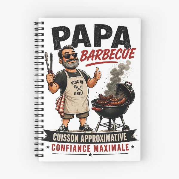 Item preview, Dad barbecues maximum confidence designed and sold by SnortStudio.
