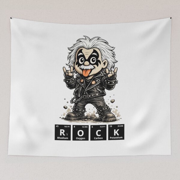 Item preview, Rock | Albert Einstein designed and sold by BurunaMD.
