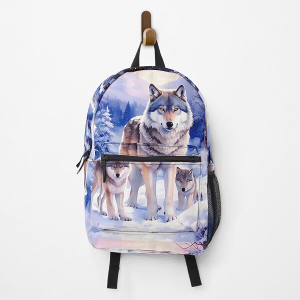 Item preview, Wolves in snowy forest designed and sold by Creative Visualize.