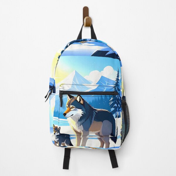 Item preview, Wolf with cubs in Siberian snow designed and sold by Creative Visualize.