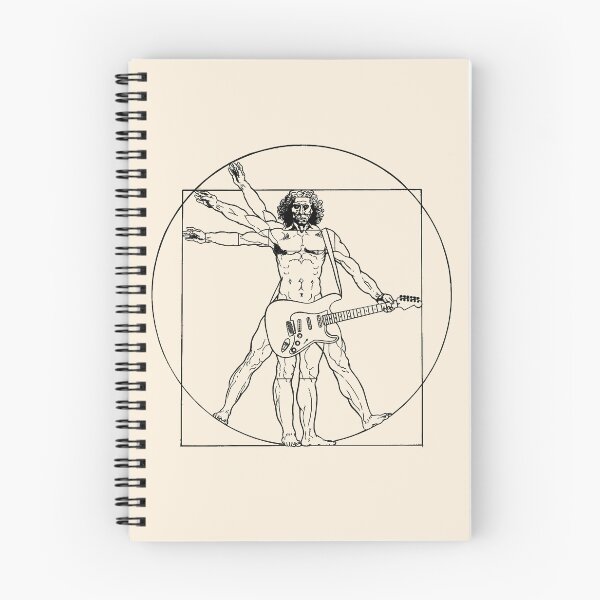 Item preview, Vitruvian Man with Guitar designed and sold by GorArt1.