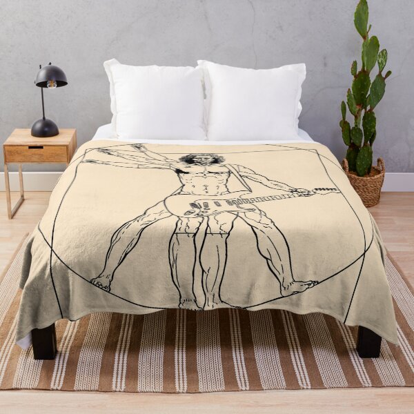 Item preview, Vitruvian Man with Guitar designed and sold by GorArt1.