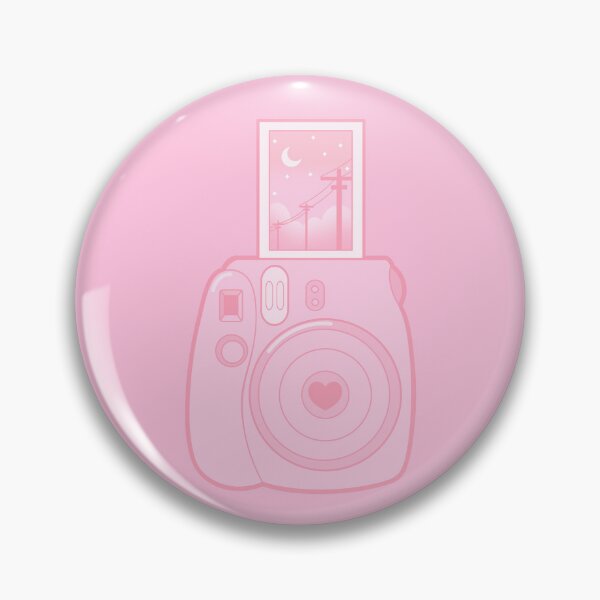 Item preview, Pink Polaroid Camera designed and sold by bumblebreeart.