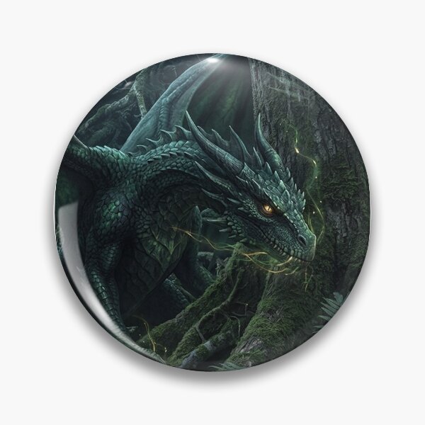 Artikelvorschau, Smaragdgrüner Schattenwald-Drake-Kunst entworfen und verkauft von PalmettoDark.