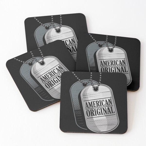Item preview, American Original – Military Dog Tag Badge designed and sold by OldGloryForge.