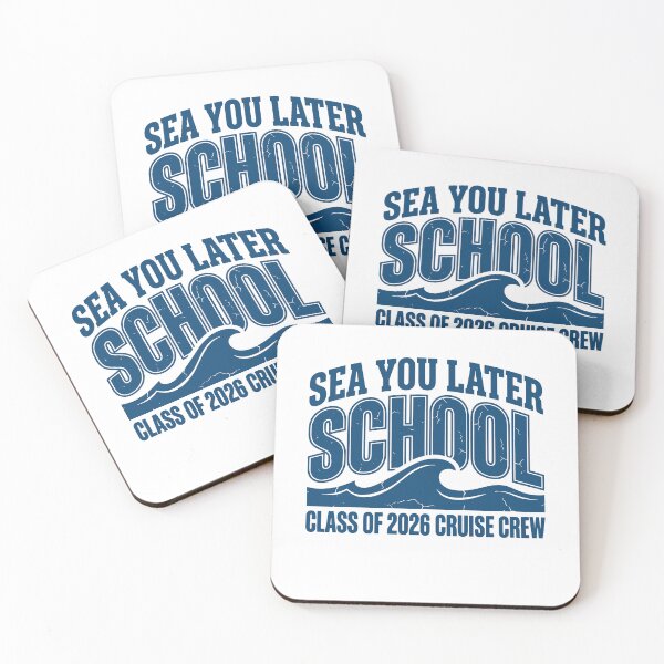 Item preview, Sea You Later School Class of 2026 Graduation Season Senior Trip 2026 designed and sold by gunaone-design.