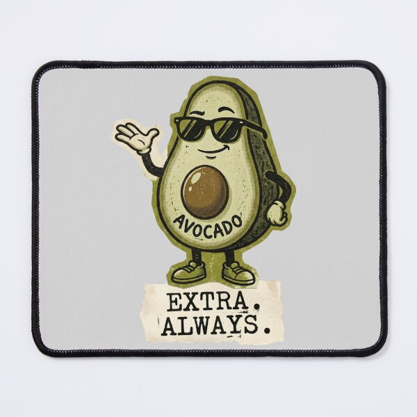 Item preview, Unbothered Avocado Tee designed and sold by Ortsas.