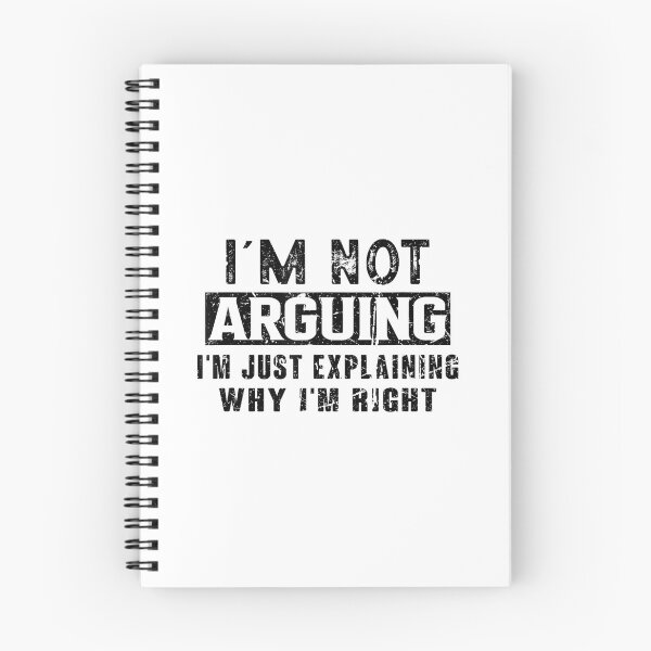 Item preview, Vintage I'm Not Arguing Just Explaining Why I'm Right designed and sold by EugeneRBarnett.