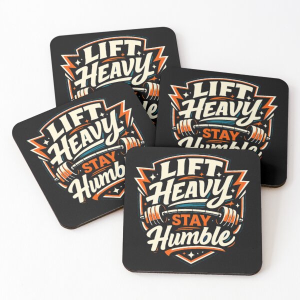 Item preview, Lift Heavy Stay Humble designed and sold by Hammershark81.