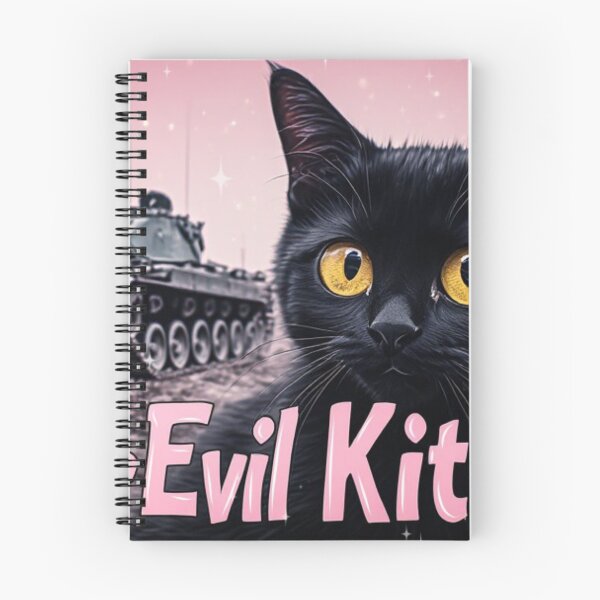 Item preview, Super Evil Kitten designed and sold by fadeinkstudio.