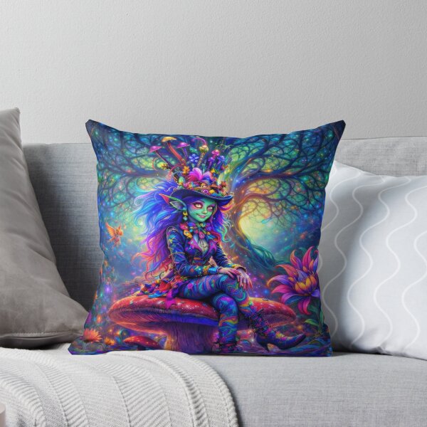 Item preview, Lab Visions 108: Mushroom Fairy Psychedelic Forest designed and sold by The Psychedelic Anarchist.