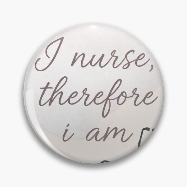 Item preview, `I Nurse Therefore I Am - Nurse Philosophy Shirt` designed and sold by Petringo.