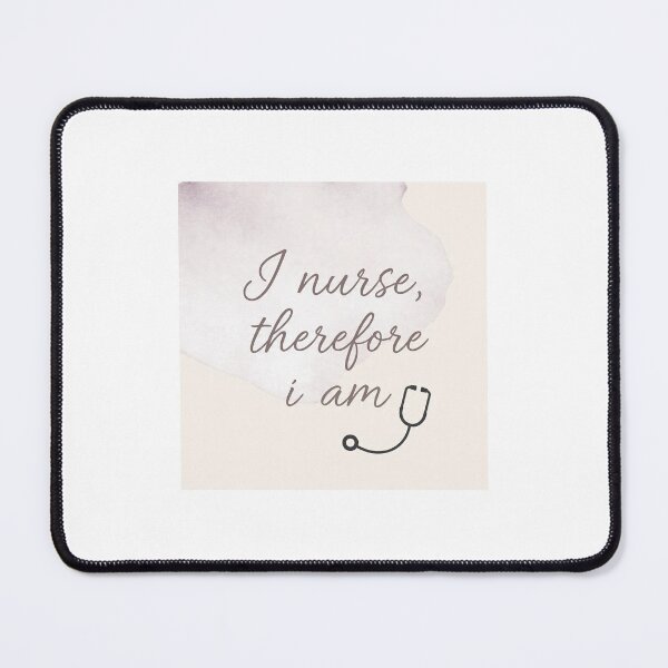Item preview, `I Nurse Therefore I Am - Nurse Philosophy Shirt` designed and sold by Petringo.