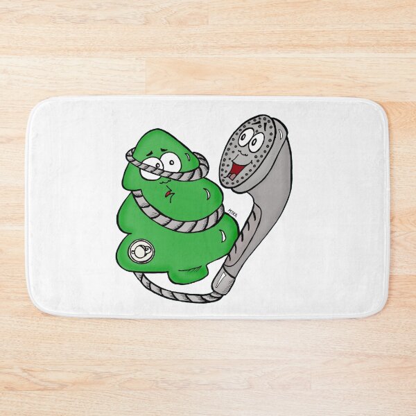 Item preview, Shower Fir – Funny Christmas Tree Bathroom Humor designed and sold by MyxaART.