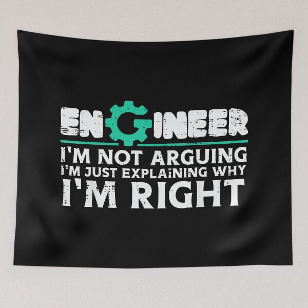 Item preview, Not Arguing Explaining Why Im Right Software Engineer Men designed and sold by mkrcsuuh2.