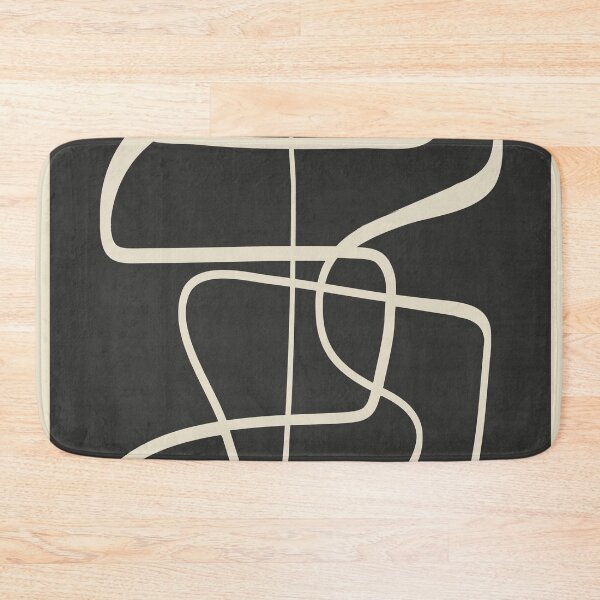 Item preview, Modern Abstract Lines – Noir designed and sold by Branka Kodzoman.