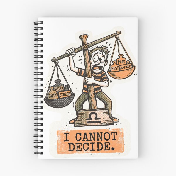 Item preview,  Libra Decide Never designed and sold by Ortsas.