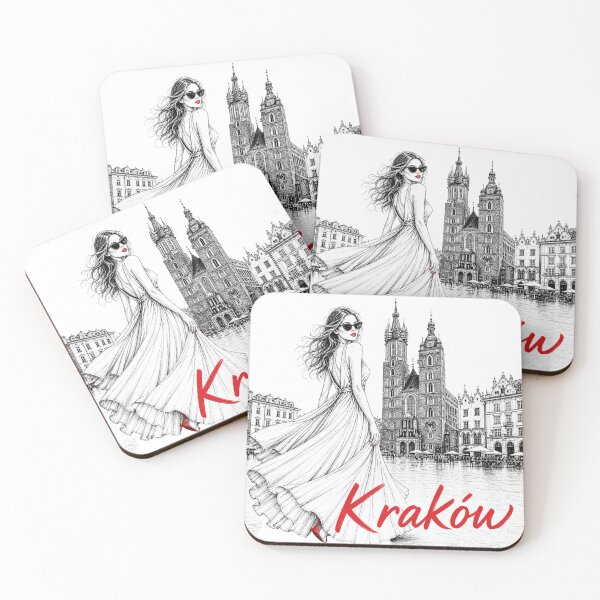 Item preview, Krakow Fashion Illustration St Mary Basilica designed and sold by ulupono.