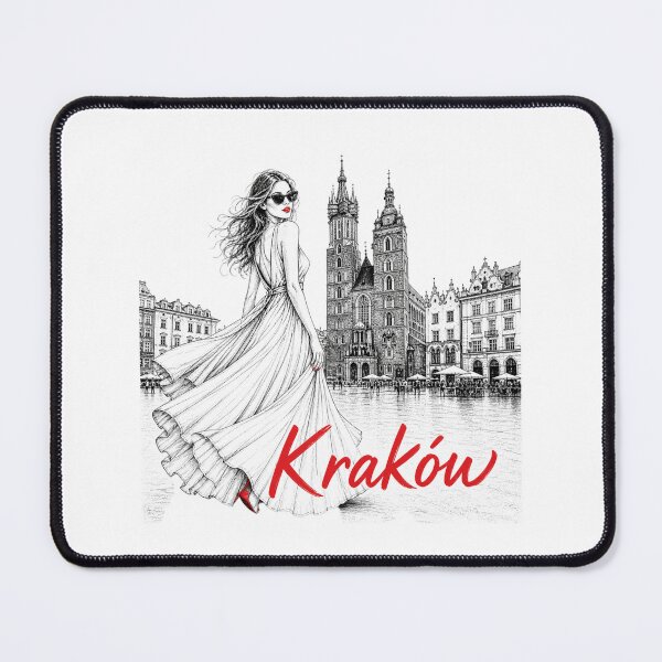 Item preview, Krakow Fashion Illustration St Mary Basilica designed and sold by ulupono.