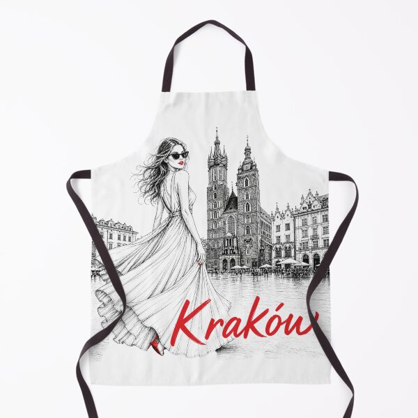 Item preview, Krakow Fashion Illustration St Mary Basilica designed and sold by ulupono.