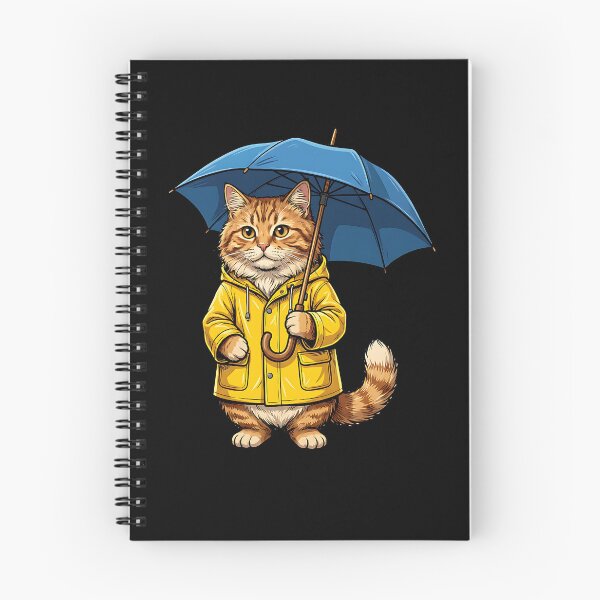 Item preview, Cat with umbrella designed and sold by ReneMM.