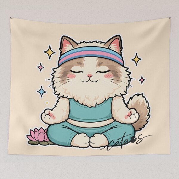 Item preview, Little Zen: Soulful Sticker Icon designed and sold by CataosMeow.
