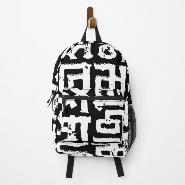 Item preview, Dark tribal native asian authentic lettering text symbol patern 127sm designed and sold by 127sm.