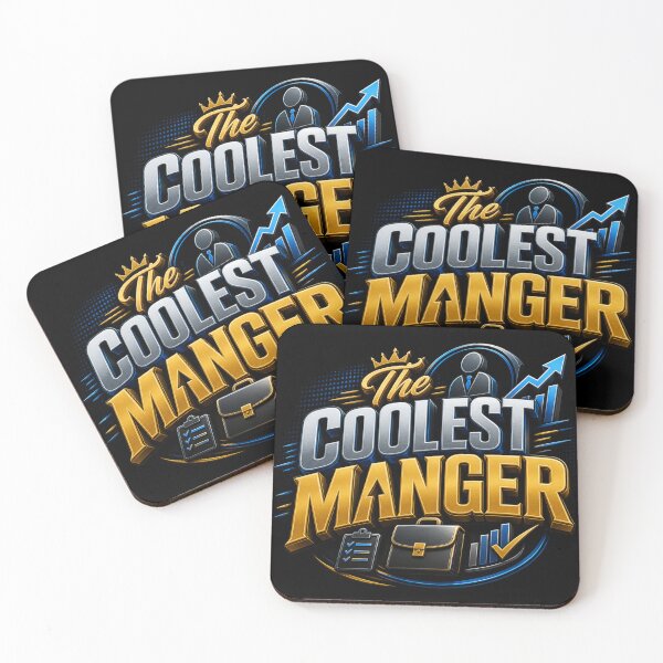 Item preview, The Coolest Manager  designed and sold by Abelfashion.