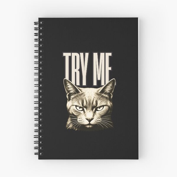 Item preview, Try Me Cat Streetwear Design designed and sold by AdicretorDesign.