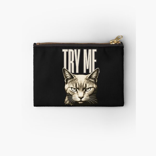 Item preview, Try Me Cat Streetwear Design designed and sold by AdicretorDesign.