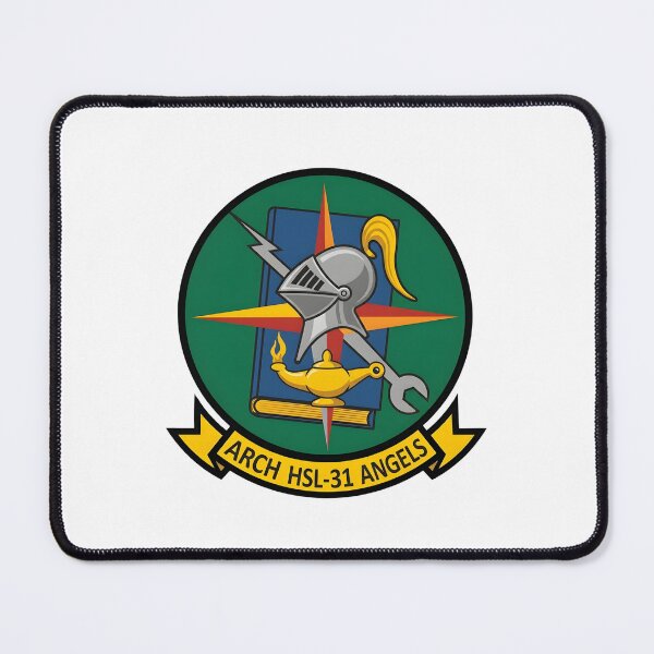 Item preview, Official Heritage Insignia of Helicopter Anti-Submarine Squadron Light Thirty-One (HSL-31) "Arch Angels" designed and sold by CharlieDesings.