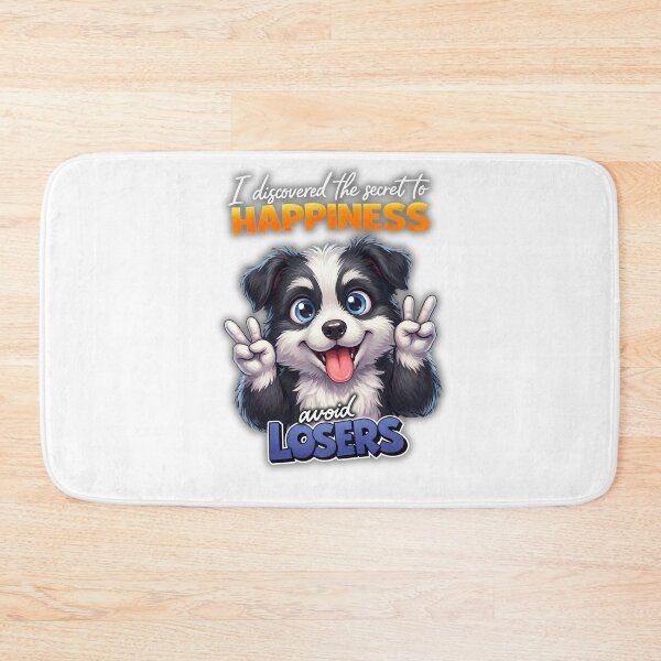 Item preview, Secret To Happiness Puppy Peace Design designed and sold by TerryCoreCraft.