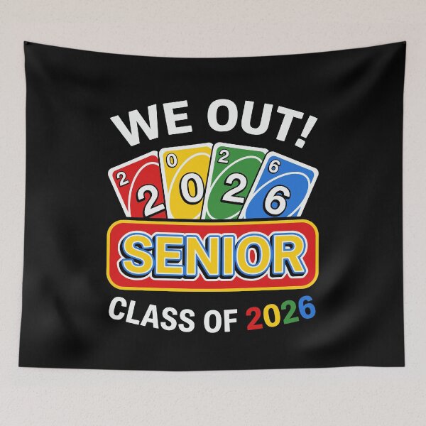 Item preview, We Out Senior Class of 2026 Funny Graduation High School Senior Gift designed and sold by gunaone-design.