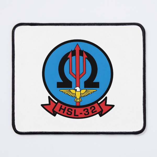Item preview, Official Heritage Insignia of Helicopter Anti-Submarine Squadron Light Thirty-Two (HSL-32) "Invaders" designed and sold by CharlieDesings.