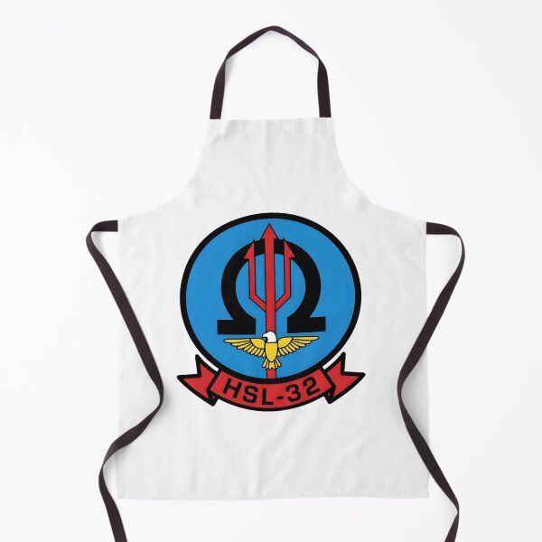 Item preview, Official Heritage Insignia of Helicopter Anti-Submarine Squadron Light Thirty-Two (HSL-32) "Invaders" designed and sold by CharlieDesings.