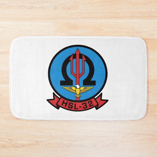 Item preview, Official Heritage Insignia of Helicopter Anti-Submarine Squadron Light Thirty-Two (HSL-32) "Invaders" designed and sold by CharlieDesings.