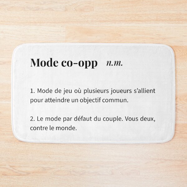 Item preview, Co-opp - Definition of Couple Humor | Design Dictionary designed and sold by Love&Geek.