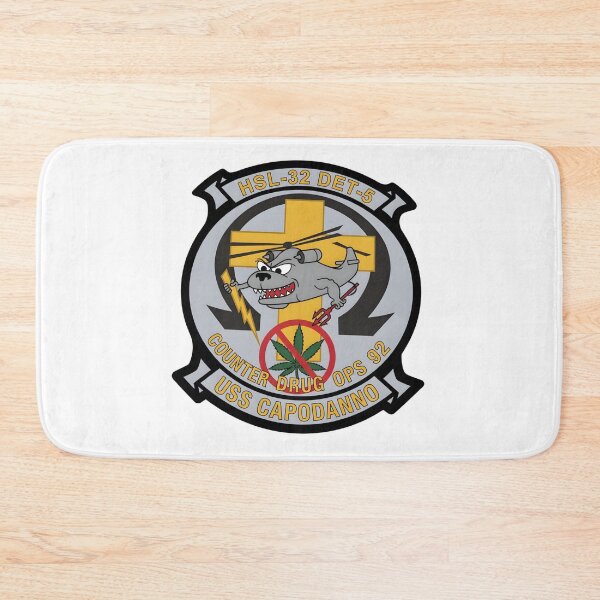 Item preview, Deployment Patch for HSL-32 Detachment 5 "Counter Drug Ops 92" aboard USS Capodanno (FF-1093) designed and sold by CharlieDesings.