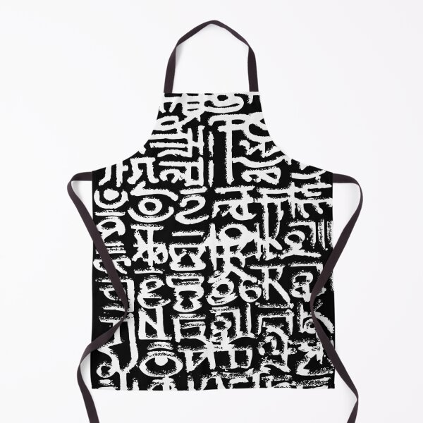 Item preview, Dark tribal native asian authentic lettering text symbol patern 127sm designed and sold by 127sm.
