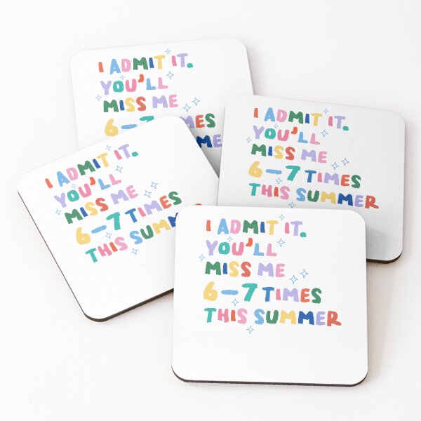 Item preview, You'll Miss Me 6-7 Times This Summer designed and sold by krystalRomanart.