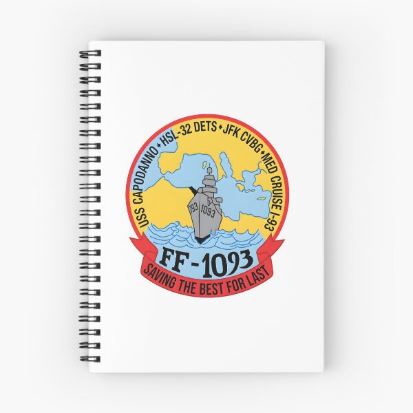 Item preview, Commemorative Deployment Patch for USS Capodanno (FF-1093) Mediterranean Cruise 1993 with HSL-32 Detachments designed and sold by CharlieDesings.