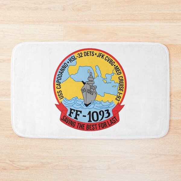Item preview, Commemorative Deployment Patch for USS Capodanno (FF-1093) Mediterranean Cruise 1993 with HSL-32 Detachments designed and sold by CharlieDesings.