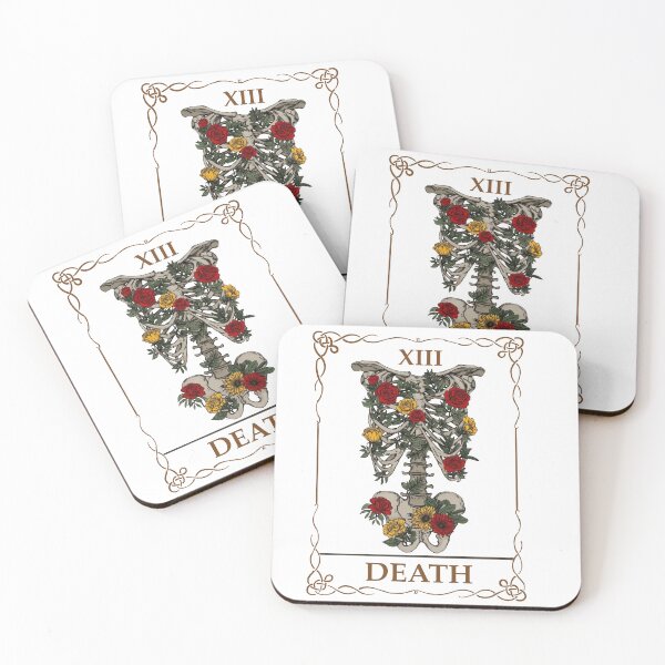 Item preview, Death Tarot Card Tee, Vintage Witchy T-Shirt designed and sold by Lunevalleyart.