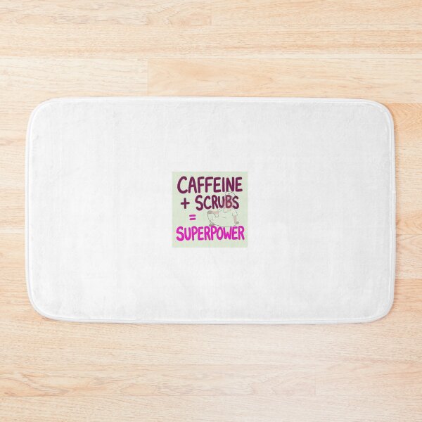 Item preview, `Caffeine Scrubs Superpower - Big Print Nurse Tshirt Anti Design` designed and sold by Petringo.