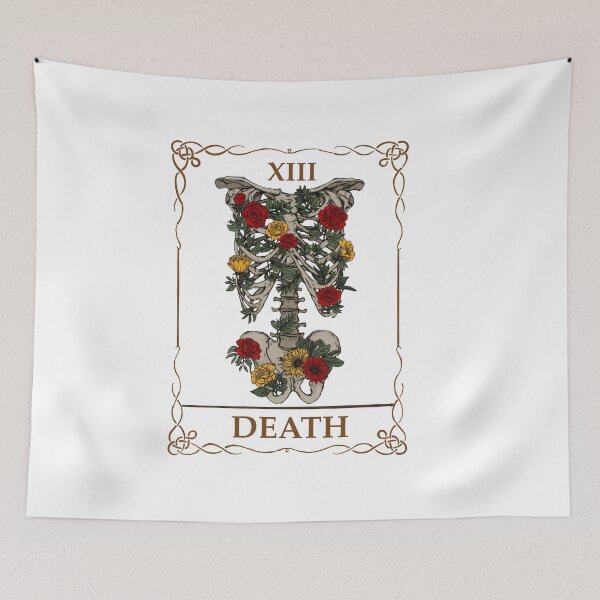 Item preview, Death Tarot Card Tee, Vintage Witchy T-Shirt designed and sold by Lunevalleyart.