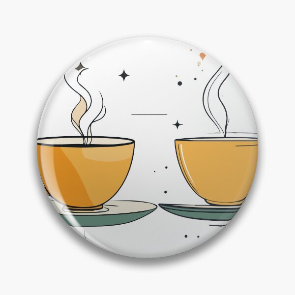 Artikelvorschau, Modernes minimalistisches Wandbild mit Kaffeetassen-Duo entworfen und verkauft von BestChoiceService.