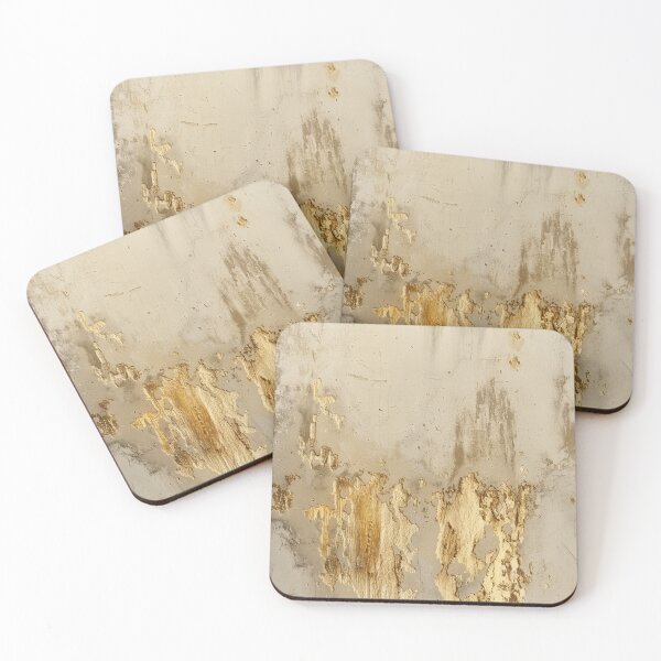 Artikelvorschau, Abstraktes Beige Gold Struktur Design minimalistisch luxuriöse Textur entworfen und verkauft von CosmicGlyph.